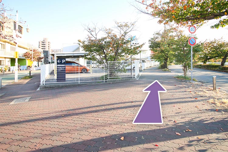 分岐の右を進みます